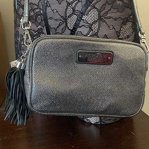 VS crossbody silver bag